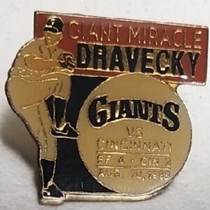 SF Giants Dave Dracecky Miracle